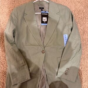 Express Olive Green Jacket